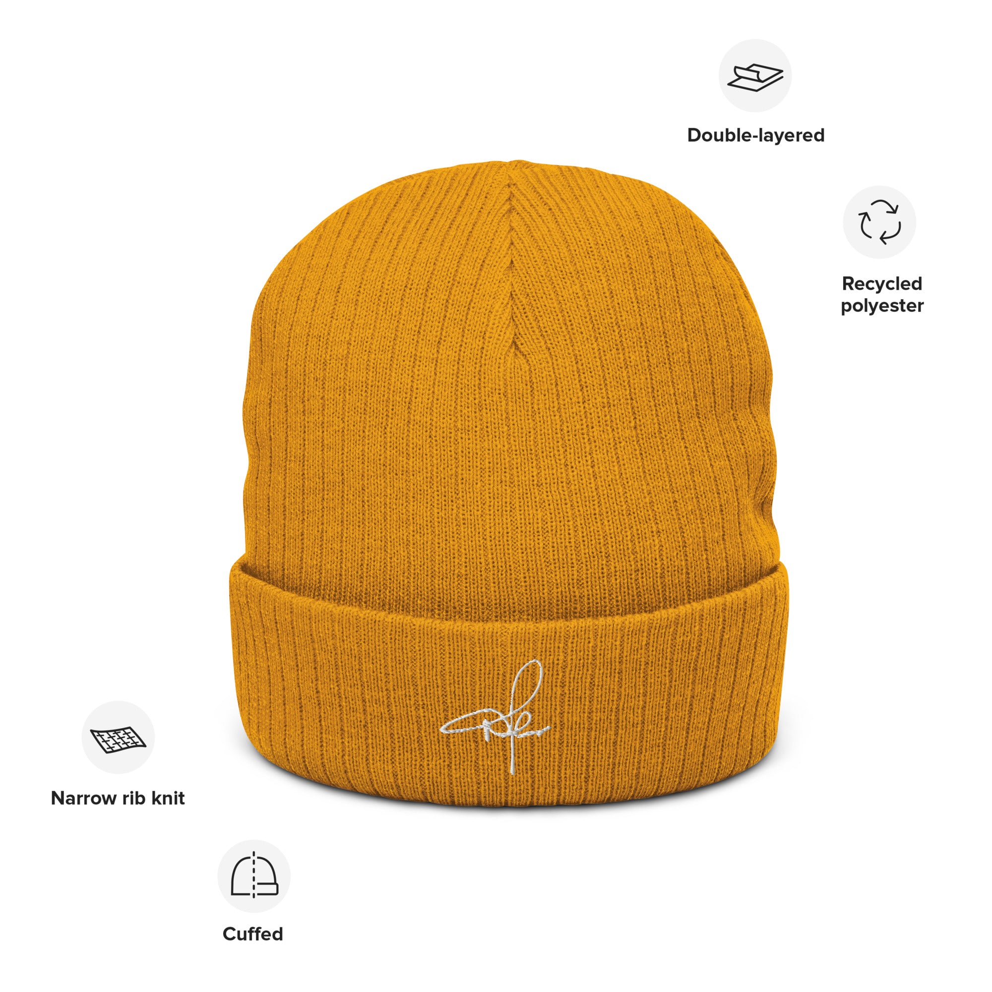 Signature Ribbed knit beanie