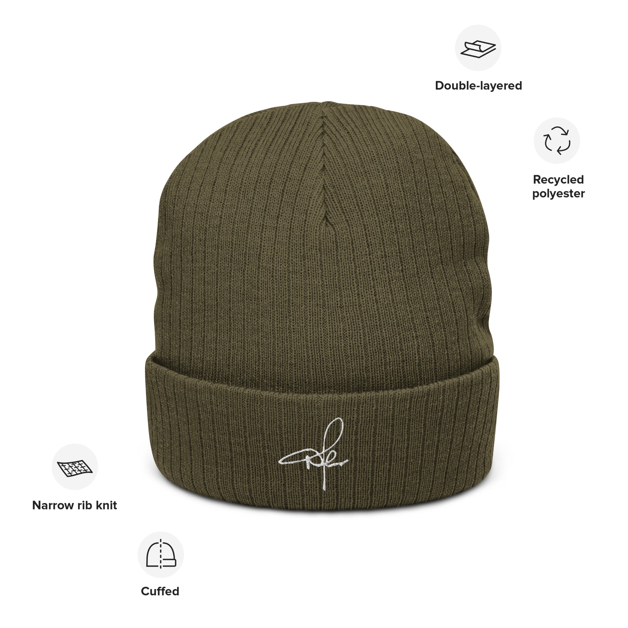 Signature Ribbed knit beanie