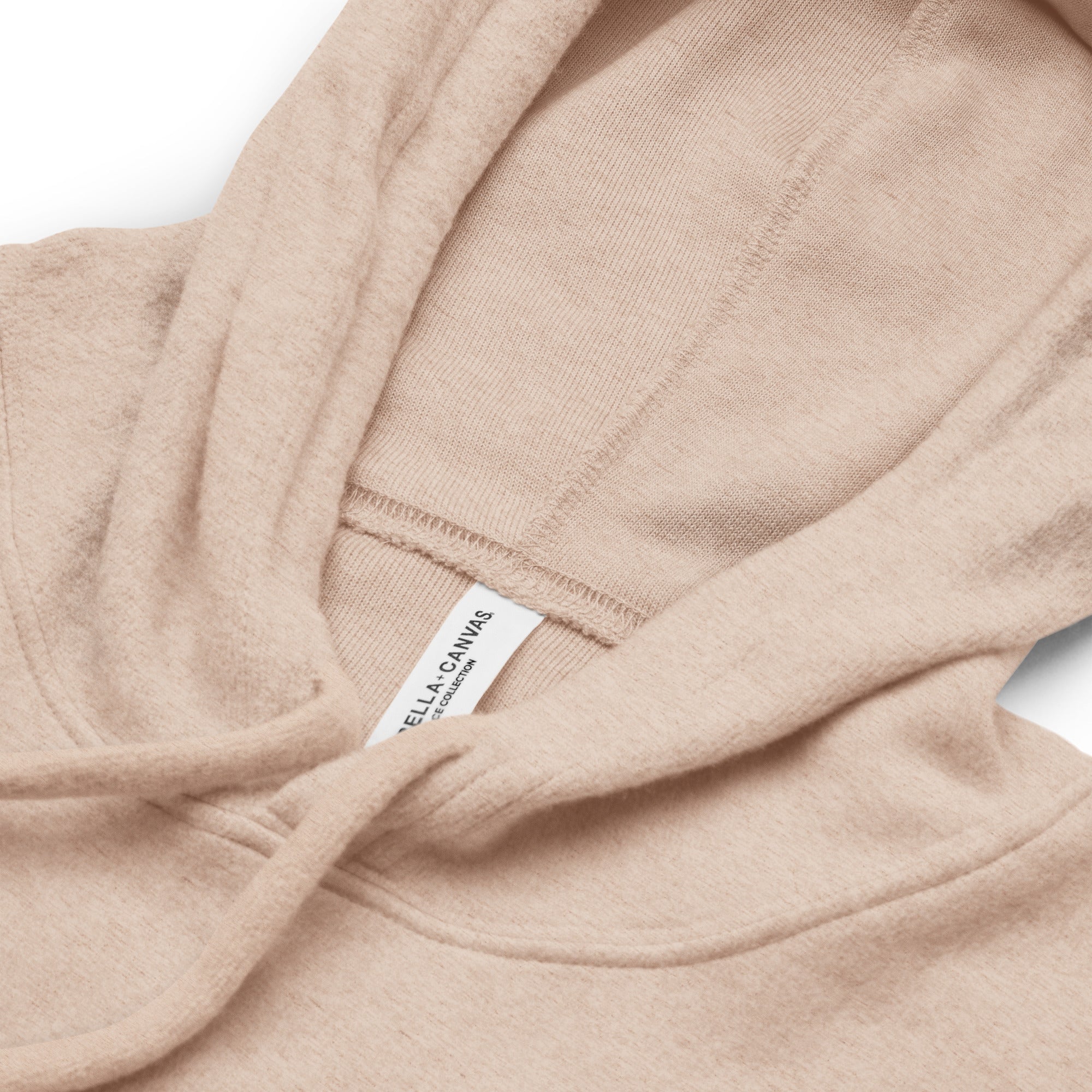 Signature sueded fleece hoodie